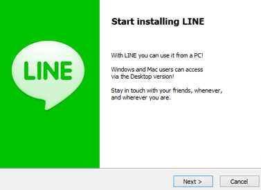 install line pc