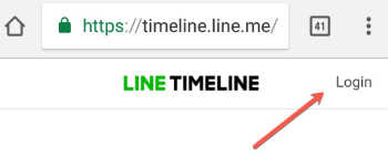 login akun line