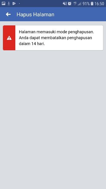 memulihkan halaman facebook