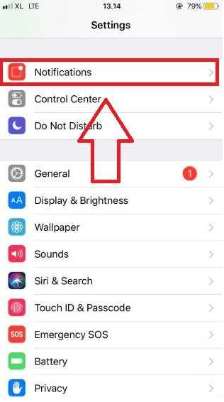 notifikasi iphone