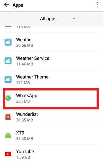 pengaturan whatsapp android