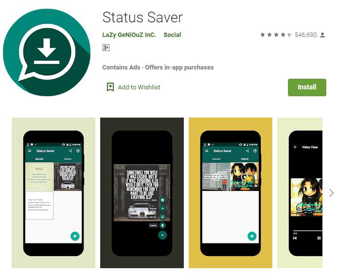 3 Cara  Download Status WhatsApp Dengan Tanpa Aplikasi 