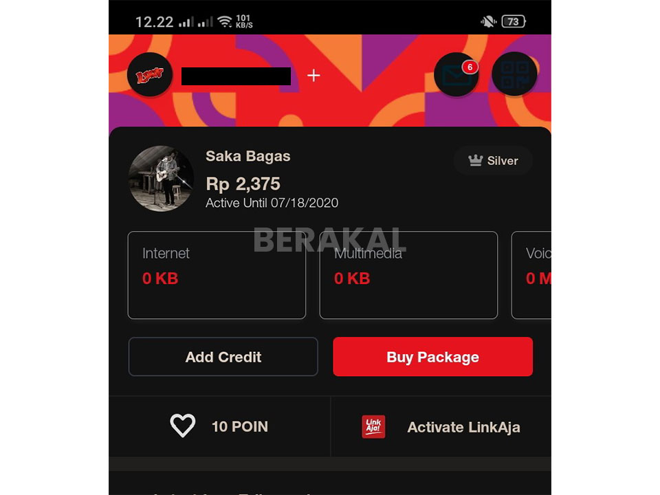 cara cek pulsa telkomsel melalui aplikasi