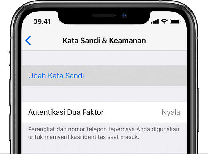 cara membuka ID Apple yang terkunci dan lupa password