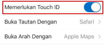 cara mengunci aplikasi kalender di iphone