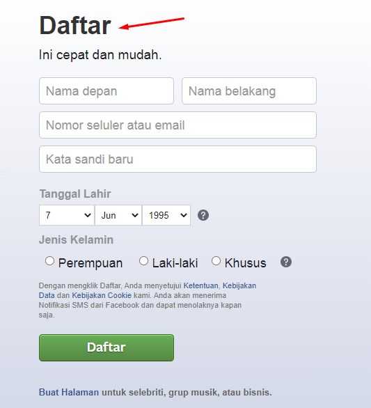 Cara membuat akun facebook lebih dari satu