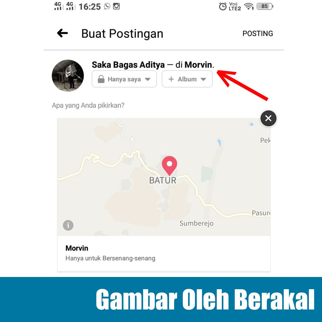 cara membuat lokasi palsu di instagram