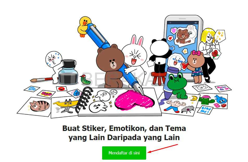 Cara Mudah Membuat Stiker  Line  dengan Wajah Sendiri