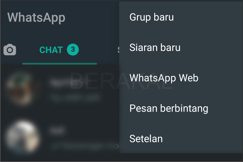 cara mengganti background whatsapp tanpa aplikasi