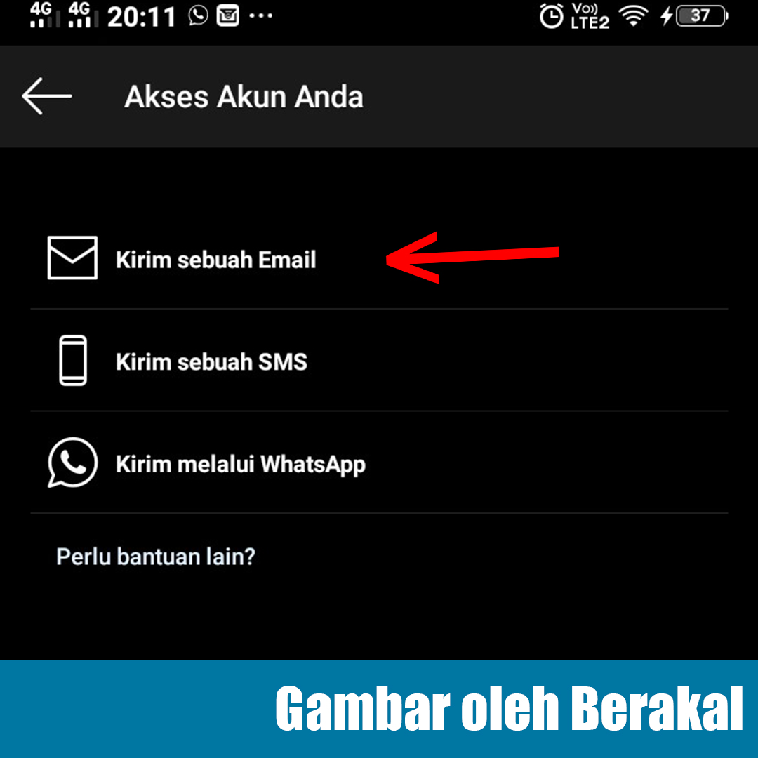 kirim sebuah email