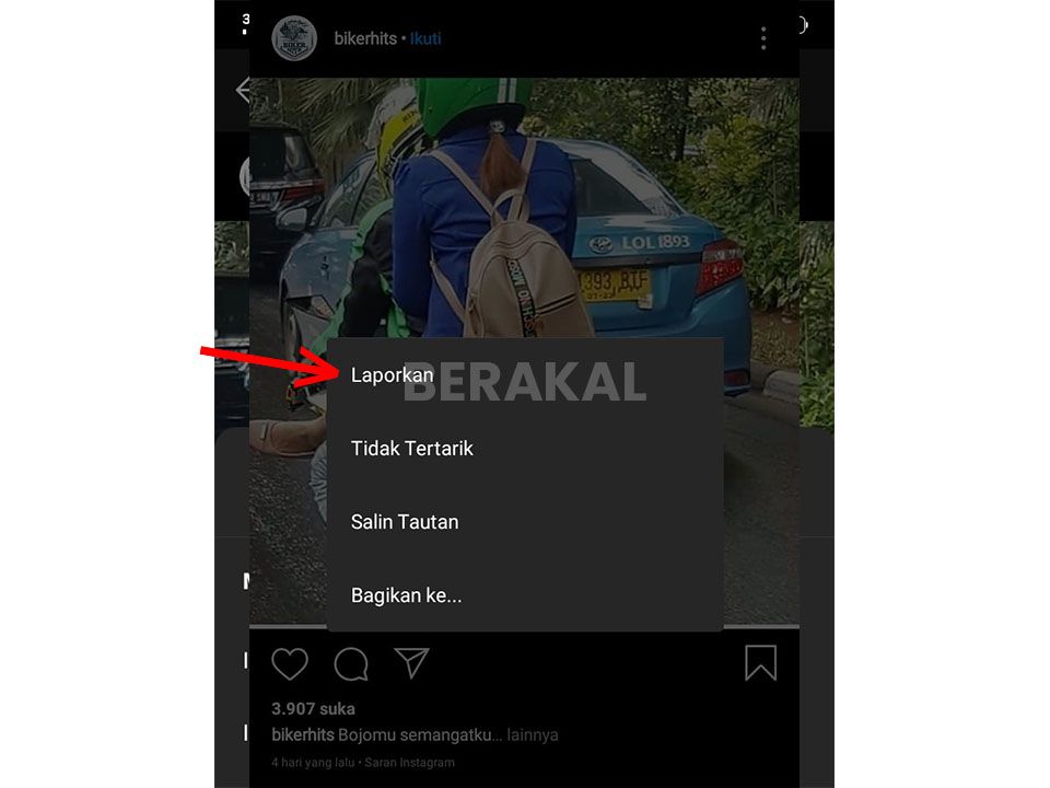 menonaktifkan akun ig lupa kata sandi