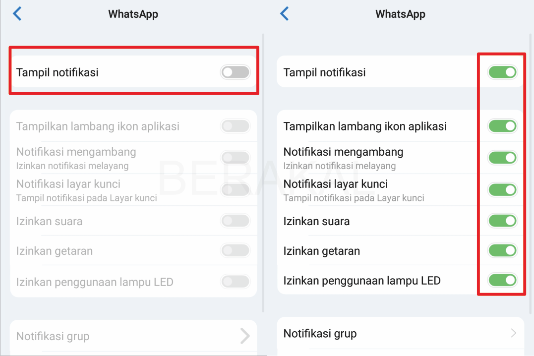 notifikasi whatsapp