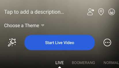 start live video