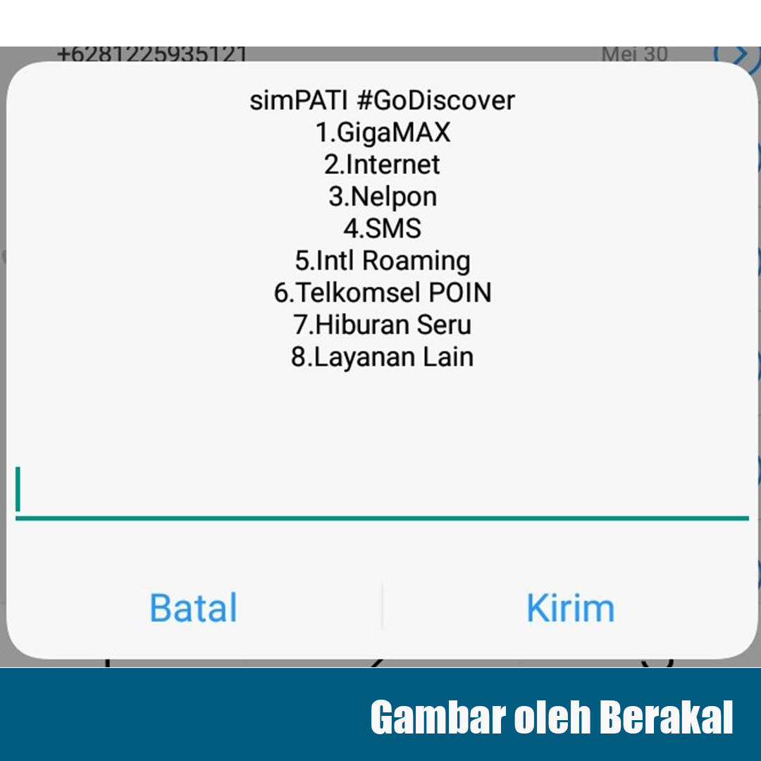 tambah masa aktif simpati