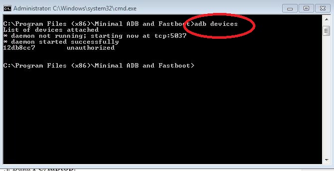 Cara menghubungkan Smartphone ke Pc dengan Adb