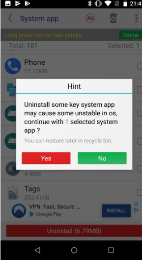 Cara Menghapus Aplikasi Bawaan Android Root
