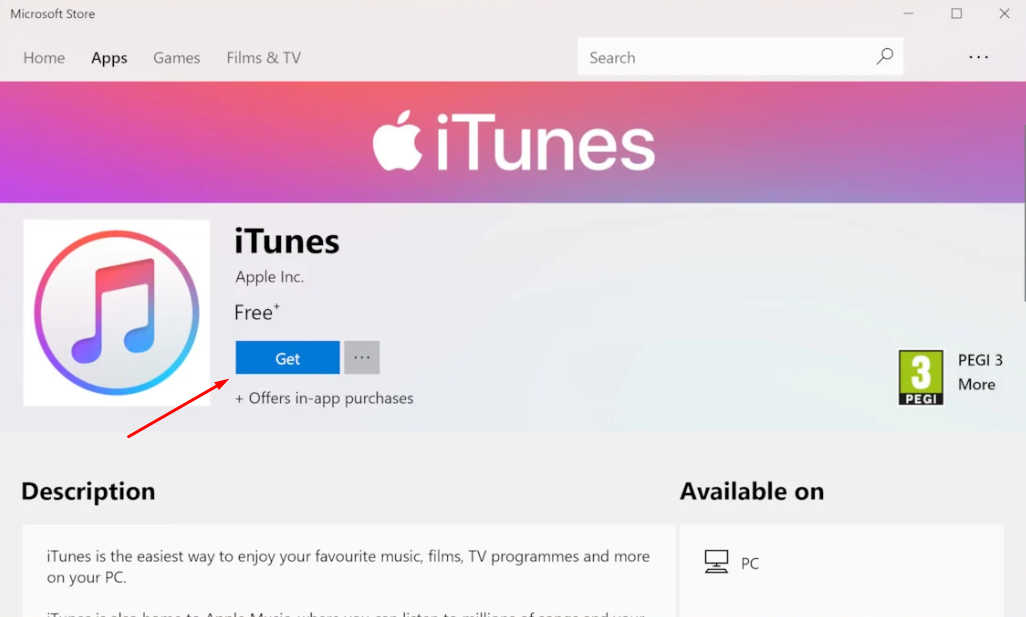 cara download itunes di pc windows