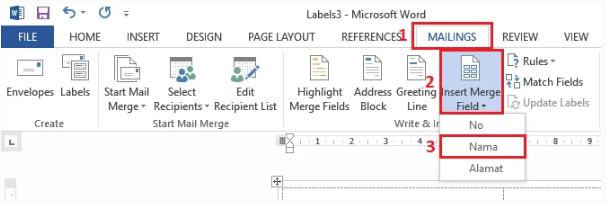 cara membuat undangan berbingkai dengan microsoft word