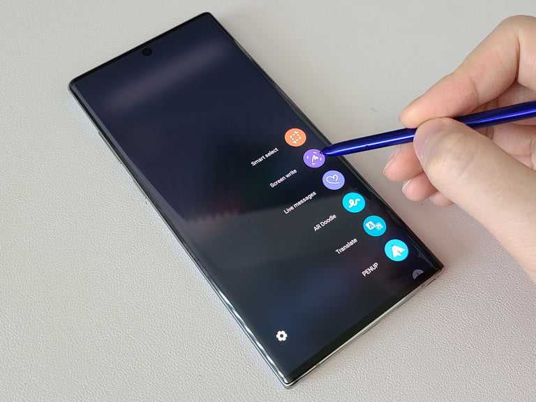 cara screenshot galaxy note 10 plus