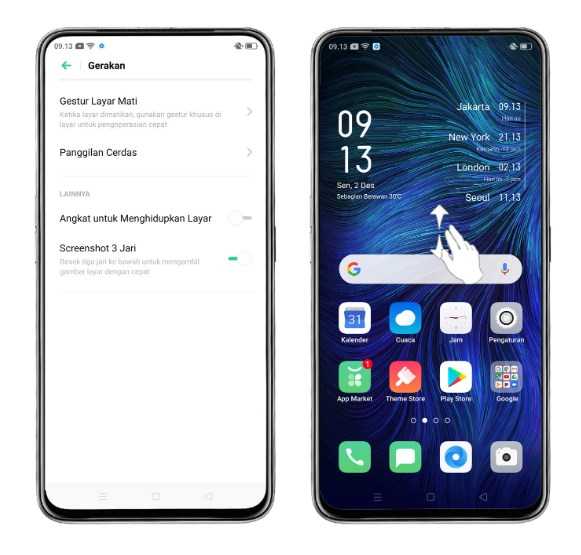 cara screenshot oppo a33w