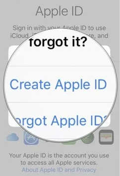 create apple id