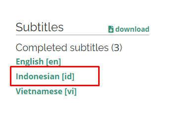 download subtitle indonesia di youtube