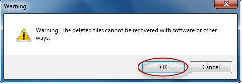 Pilih OK pada Pop-up