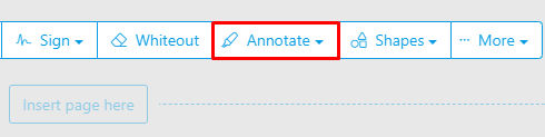 annotate tool