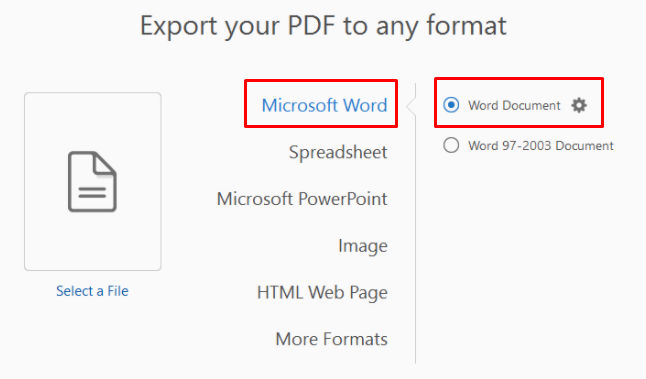 export pdf ke word