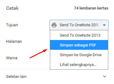 simpan sebagai pdf