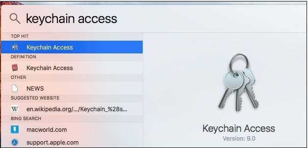 Cara Mengetahui password wifi di Mac OS