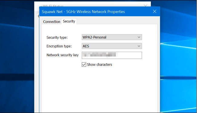 Network Security key
