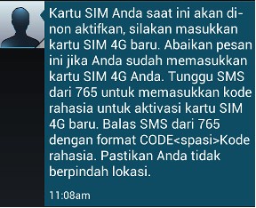 cara upgrade kartu 3 ke 4g online