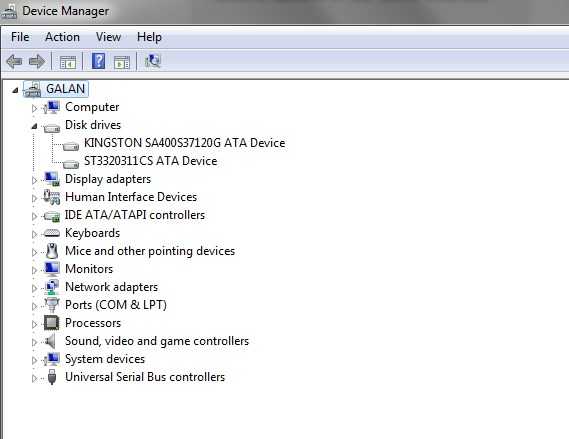 device manager