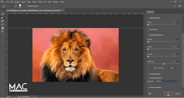 cara memotong gambar di photoshop