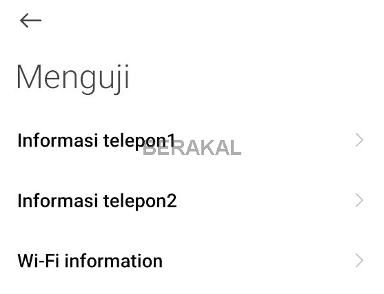 informasi telepon