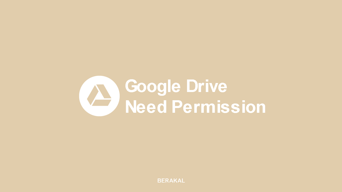 Google Drive Need Permission