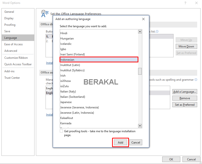 cara cek typo di word 2013