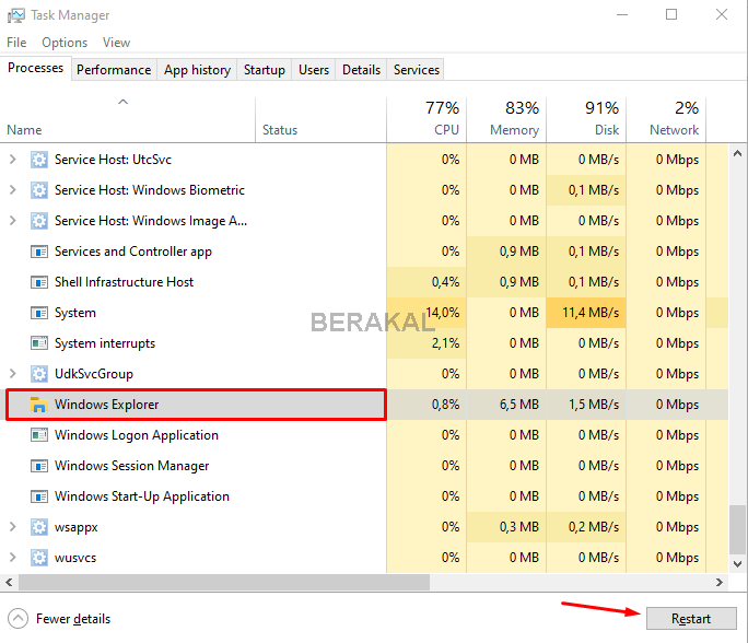 folder tidak bisa dibuka windows 10