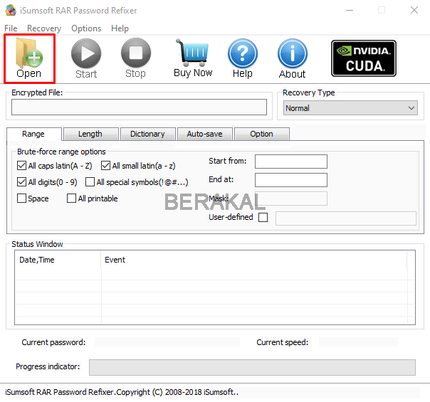 isumsoft rar password