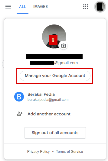 Manage Your Google Account