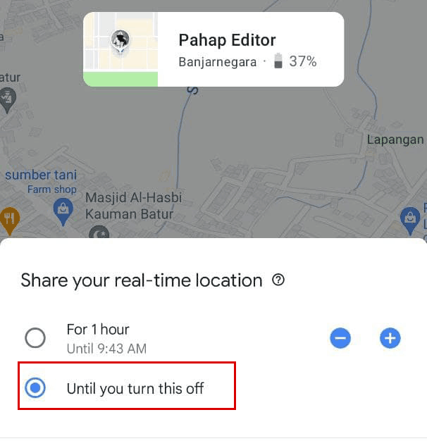 Melacak nomor HP via Google Maps