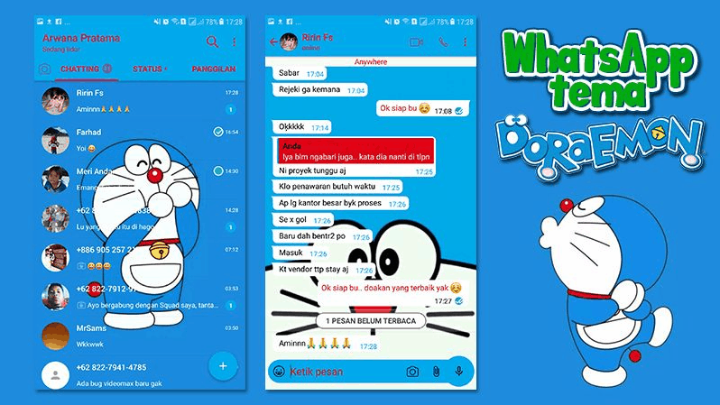 Tema WA Doraemon