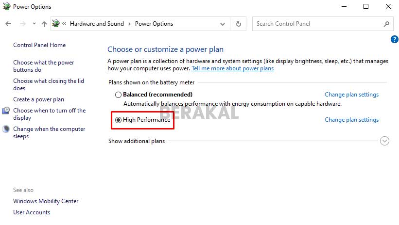 High Performance Battery Plan