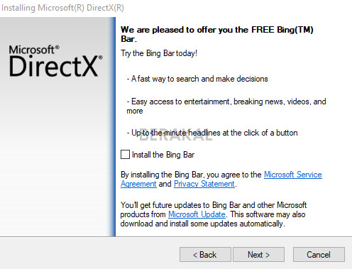 Install DirectX