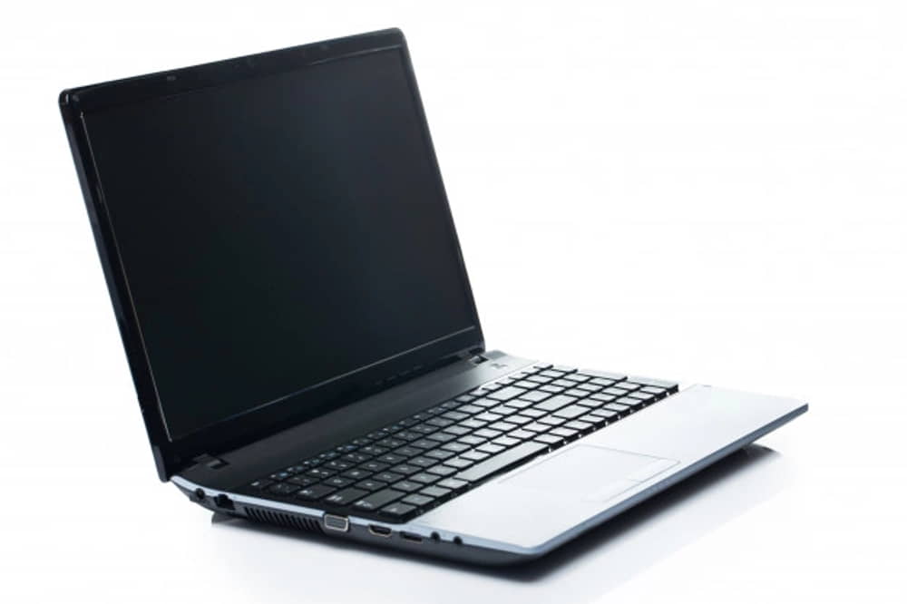 Laptop Blank Hitam
