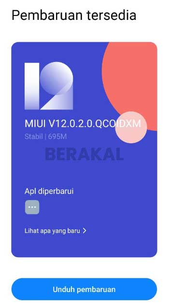 Update Sistem Operasi Android