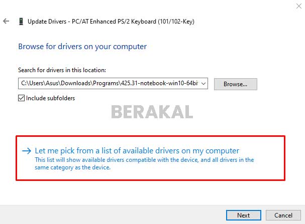 cara mematikan keyboard laptop windows 7