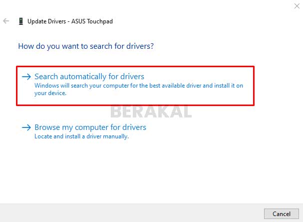 cara mengatasi touchpad laptop asus tidak berfungsi