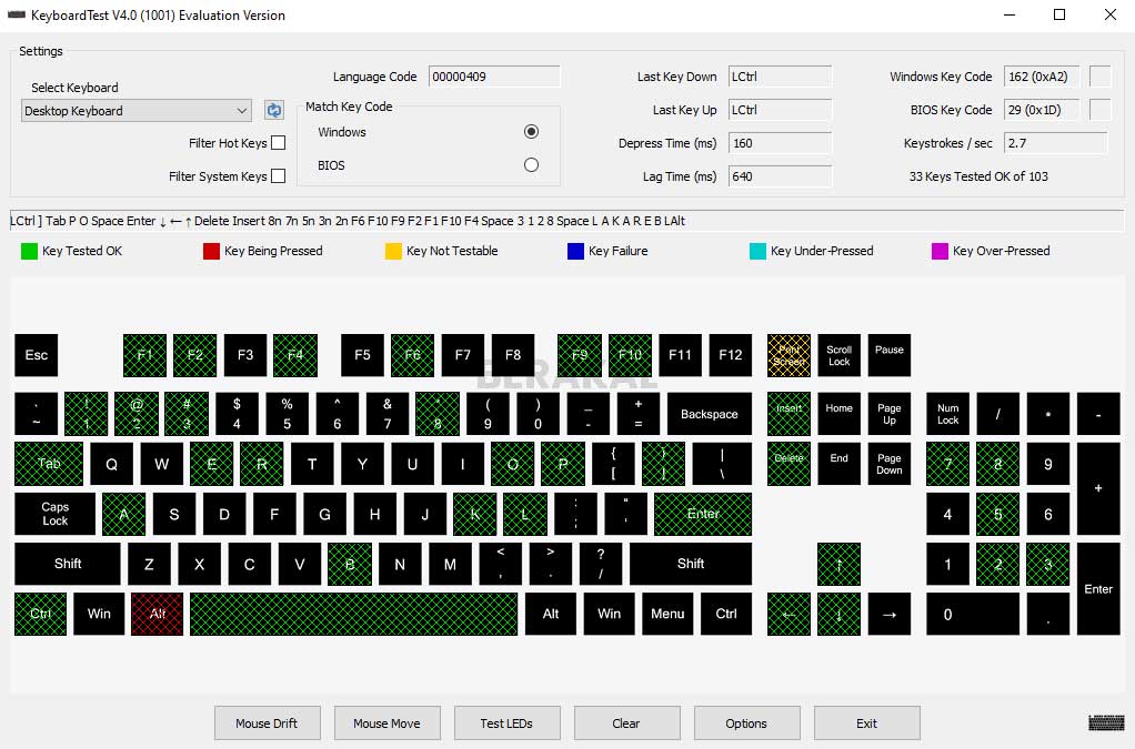 keyboard checker offline